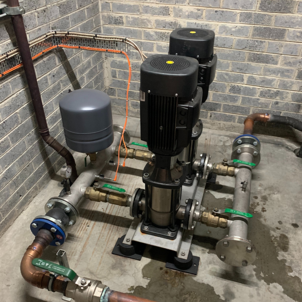 pump maintenance on cold water pump